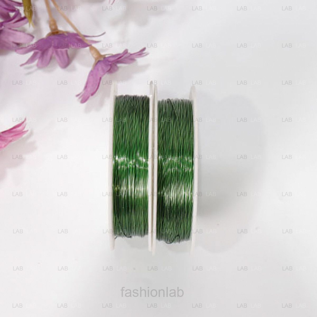 Dây kẽm đồng 0.4mm cuộn 40m làm trang sức, hoa giả #010602