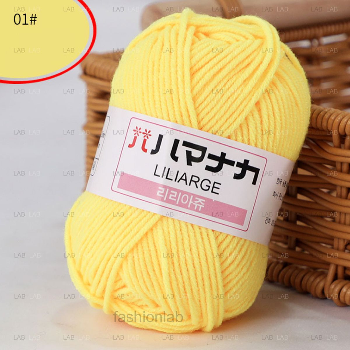 Len milk sữa cotton Hàn nhỏ 25g #020101 - (Cuộn)