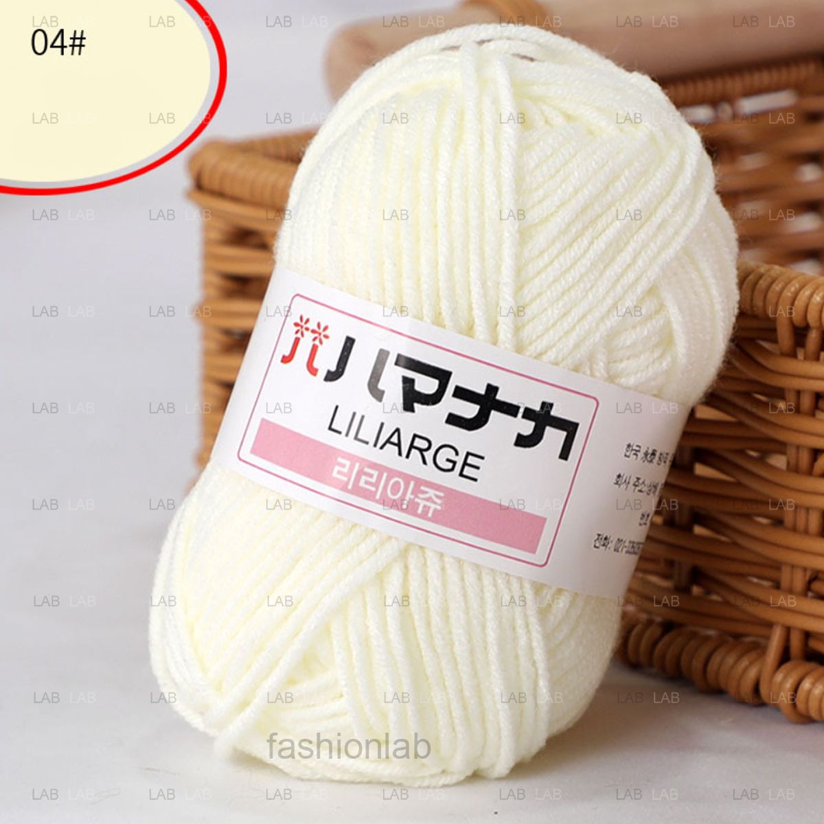 Len milk sữa cotton Hàn nhỏ 25g #020101 - (Cuộn)