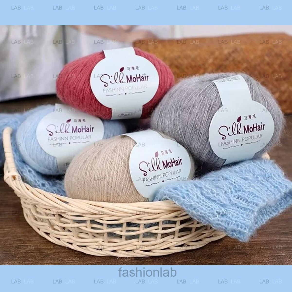 Len mây lông cừu Mohair #020101