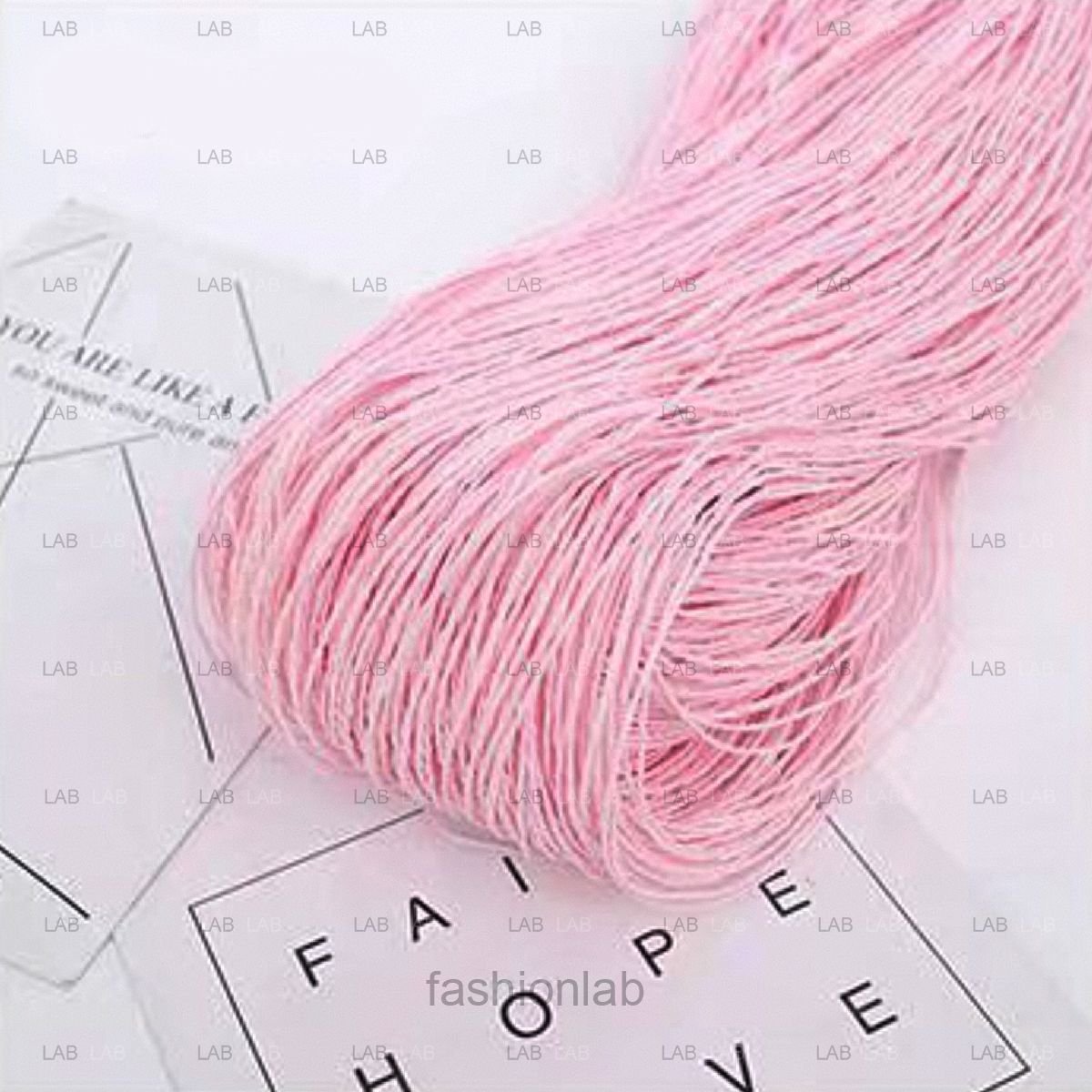Dây lanh cói bện sợi đan mũ, đan túi xách #020101 (Cuộn 160g)
