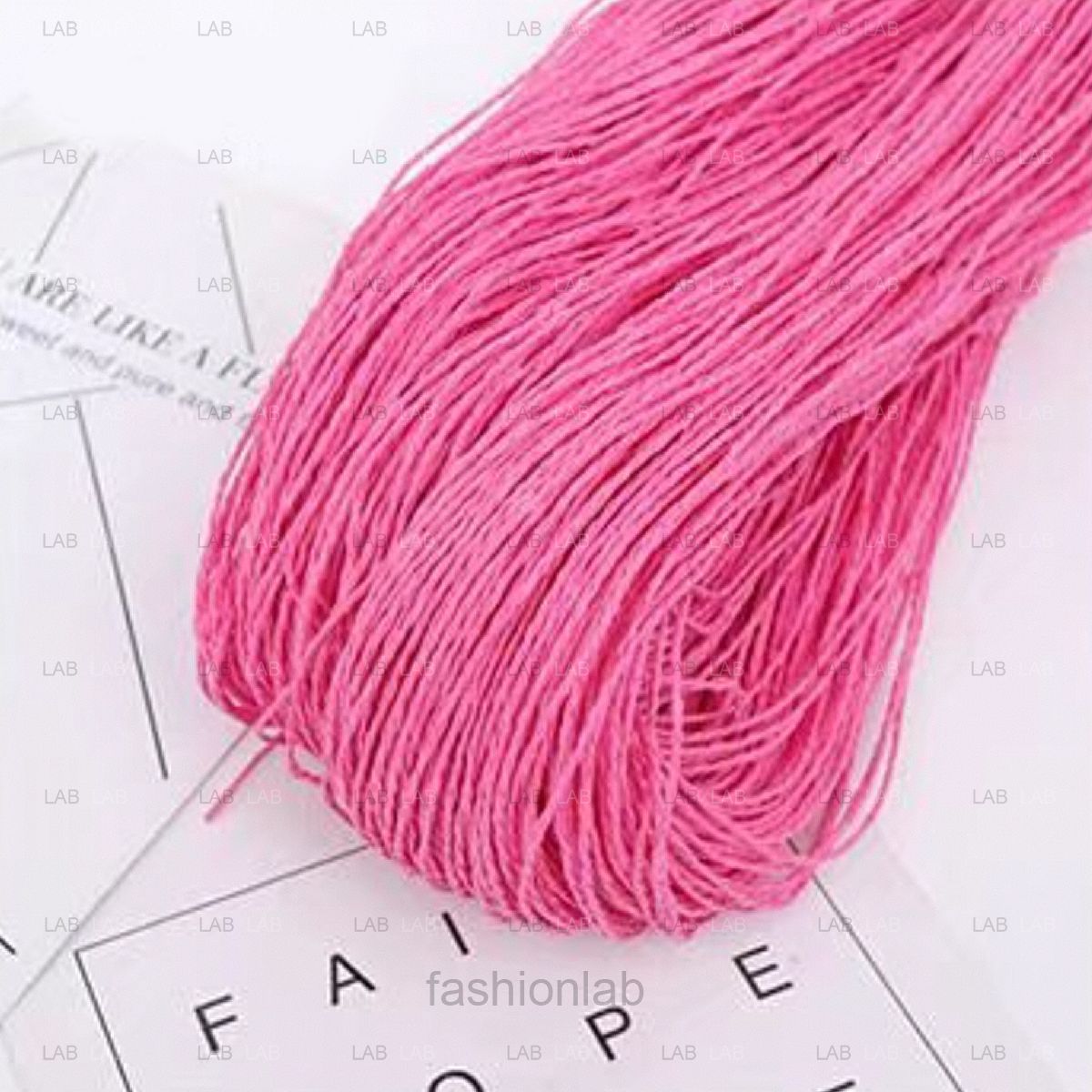 Dây lanh cói bện sợi đan mũ, đan túi xách #020101 (Cuộn 160g)