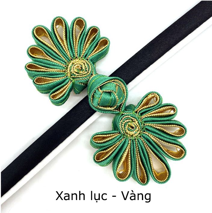Khuy - cúc tàu kết đuôi công #020201