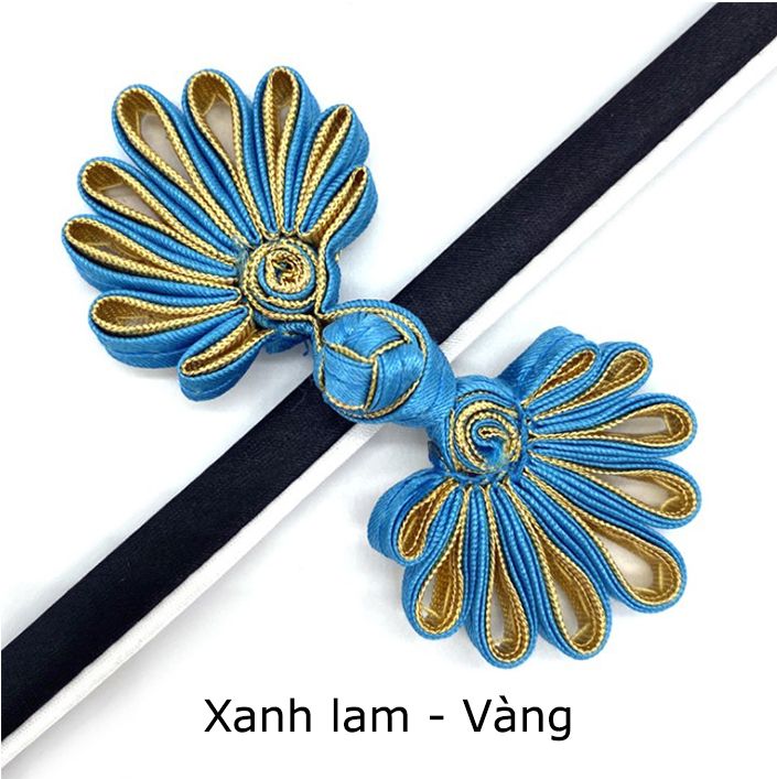 Khuy - cúc tàu kết đuôi công #020201