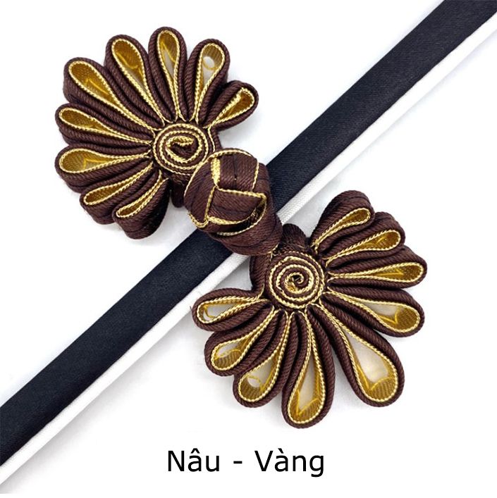 Khuy - cúc tàu kết đuôi công #020201
