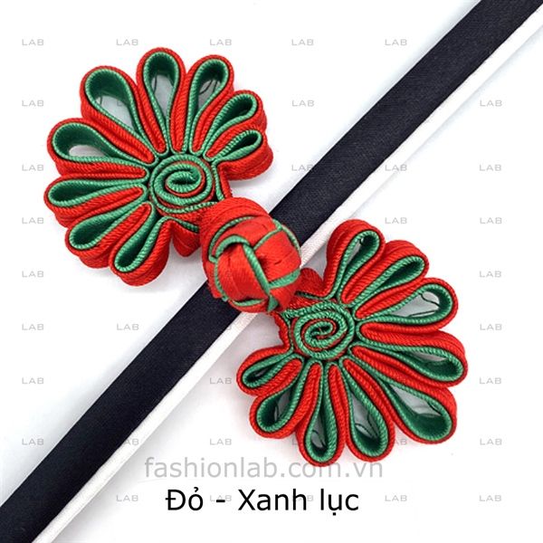Khuy - cúc tàu kết đuôi công #020201