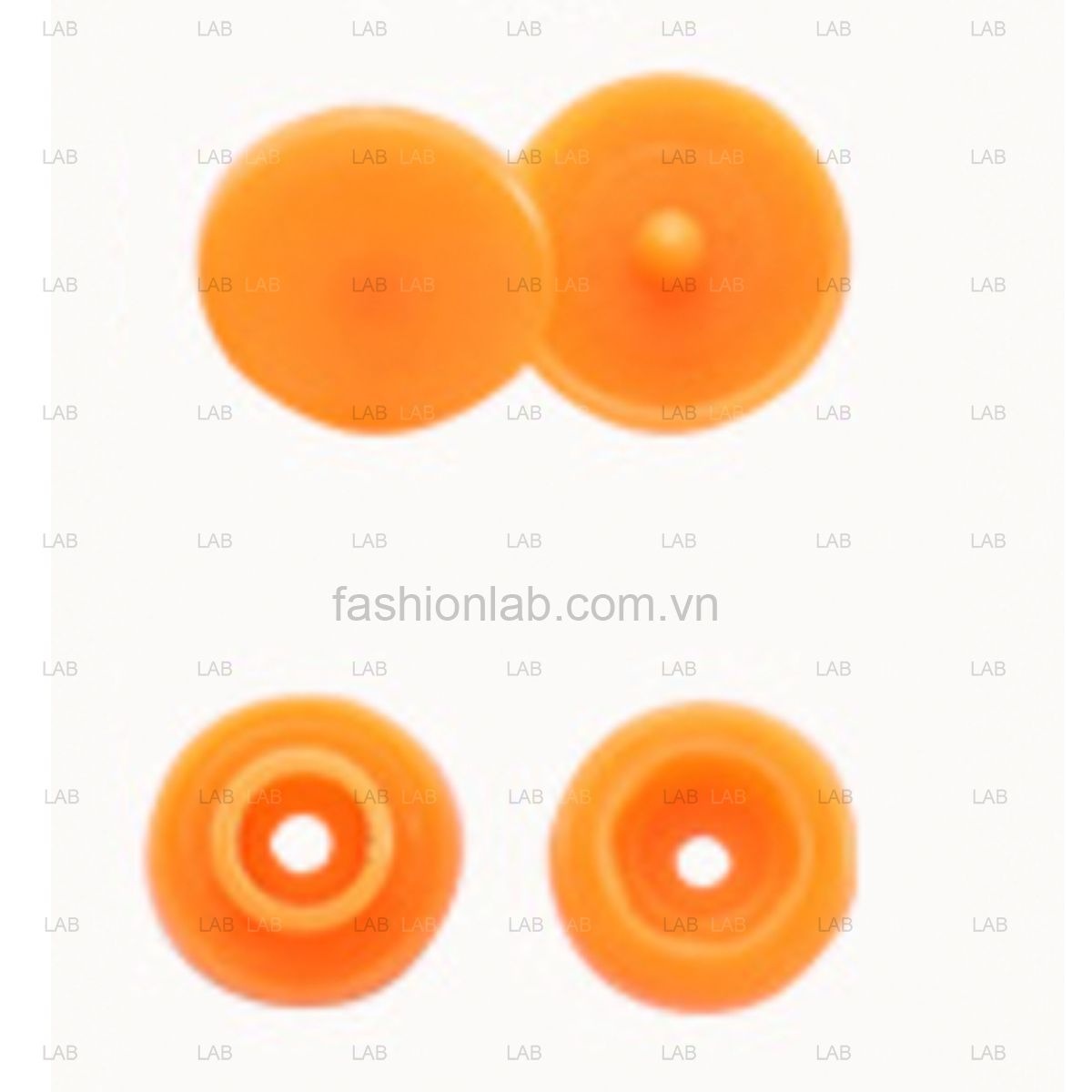 100 bộ Khuy cúc bấm nhựa 4 chi tiết T3, T5, T8 10mm, 12mm, 14mm #020201