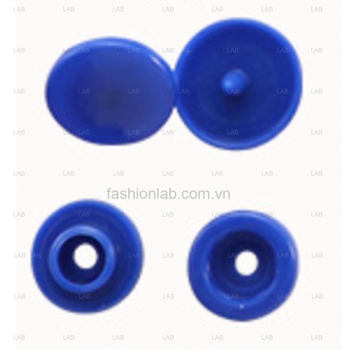 100 bộ Khuy cúc bấm nhựa 4 chi tiết T3, T5, T8 10mm, 12mm, 14mm #020201