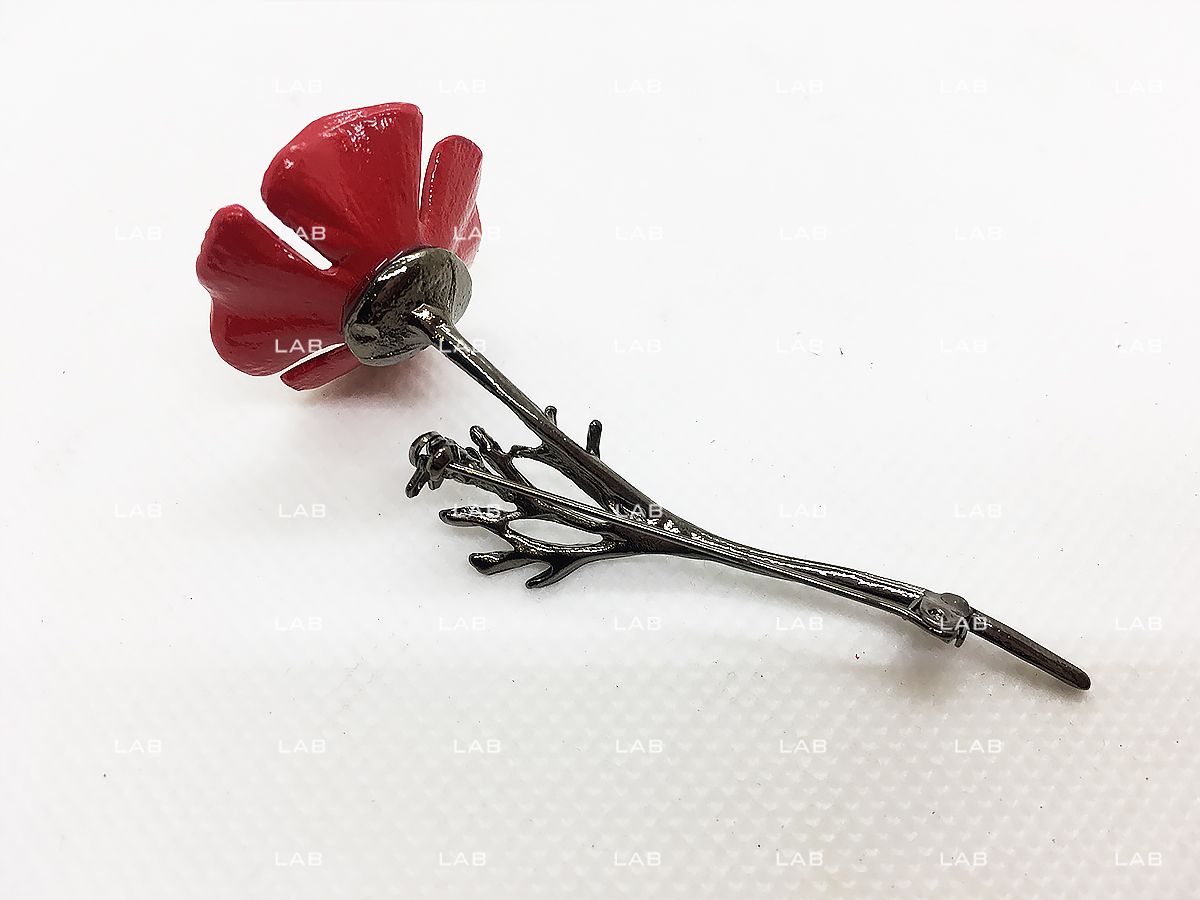 Pin cài áo - Poppy