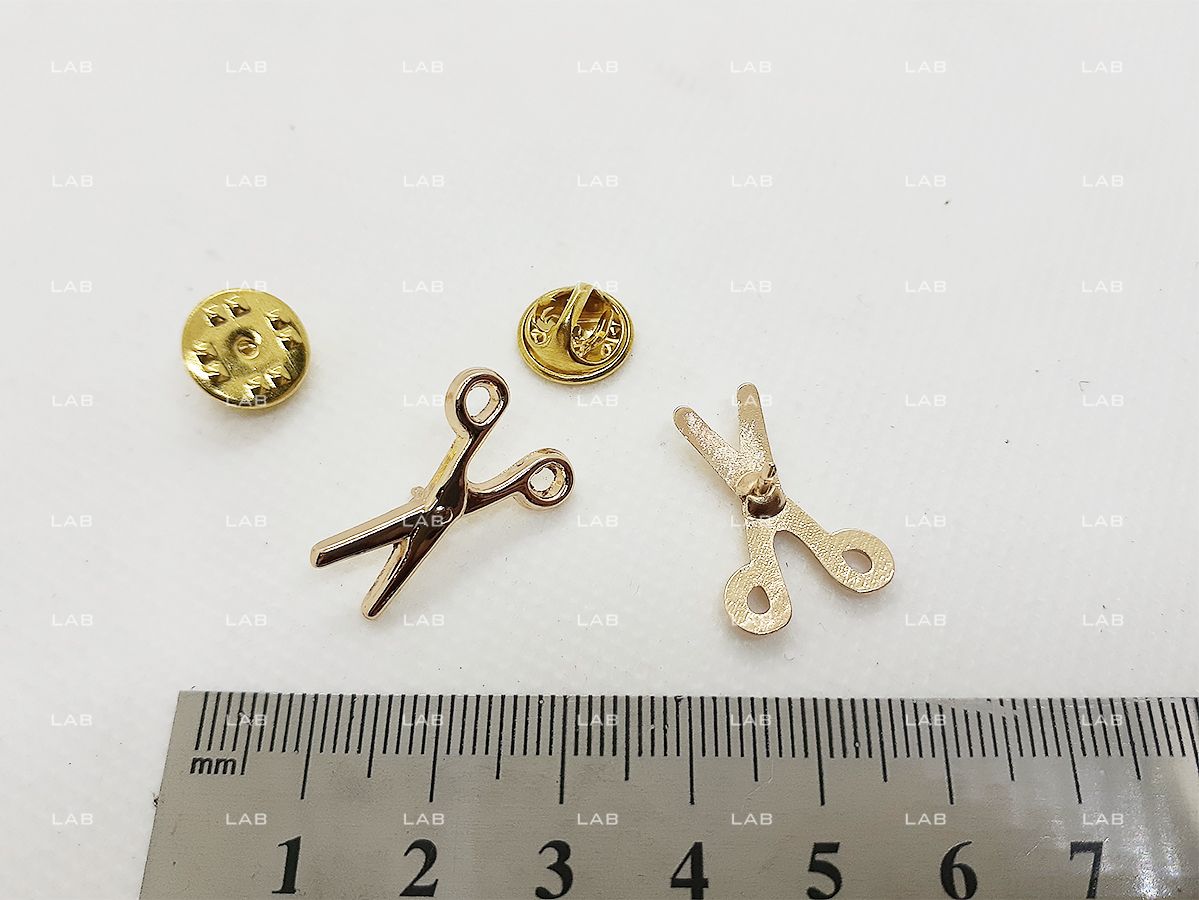 Pin cài áo - Scissors #020902