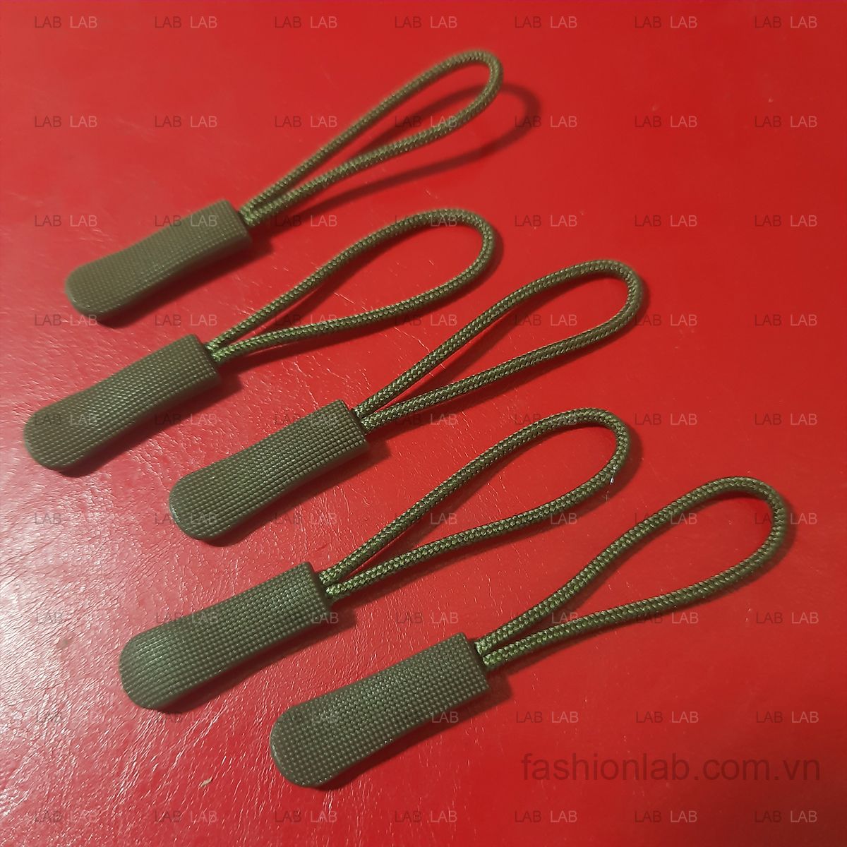 Đầu dây kéo ba lô, áo gió silicon #020202