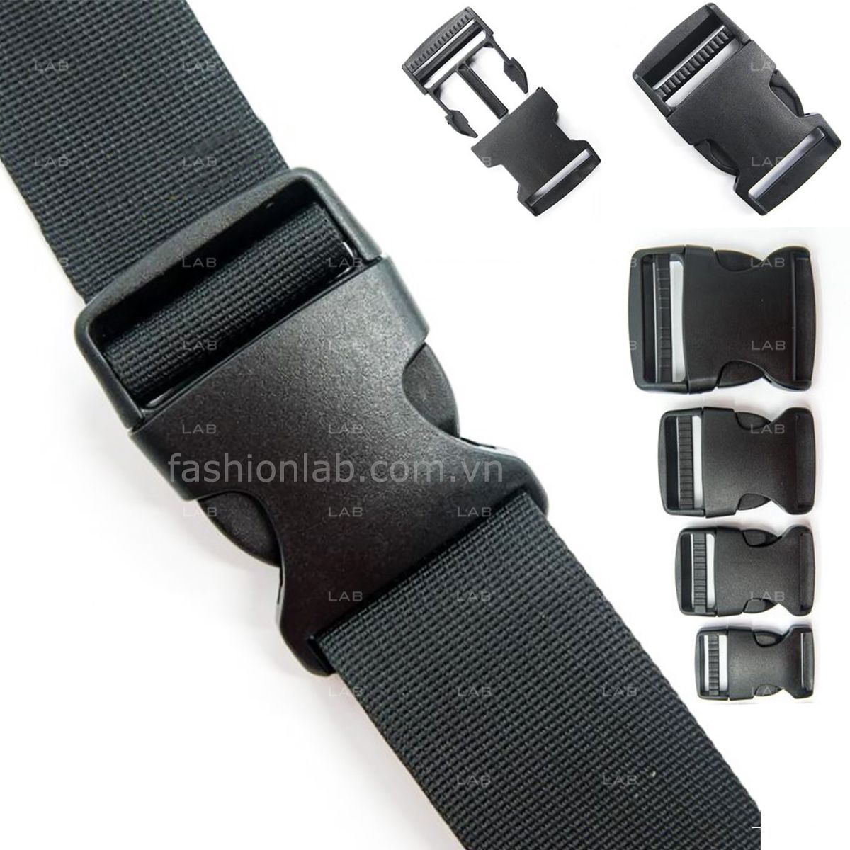 Khóa chốt nhựa ba lô_khe 2.5cm #020203