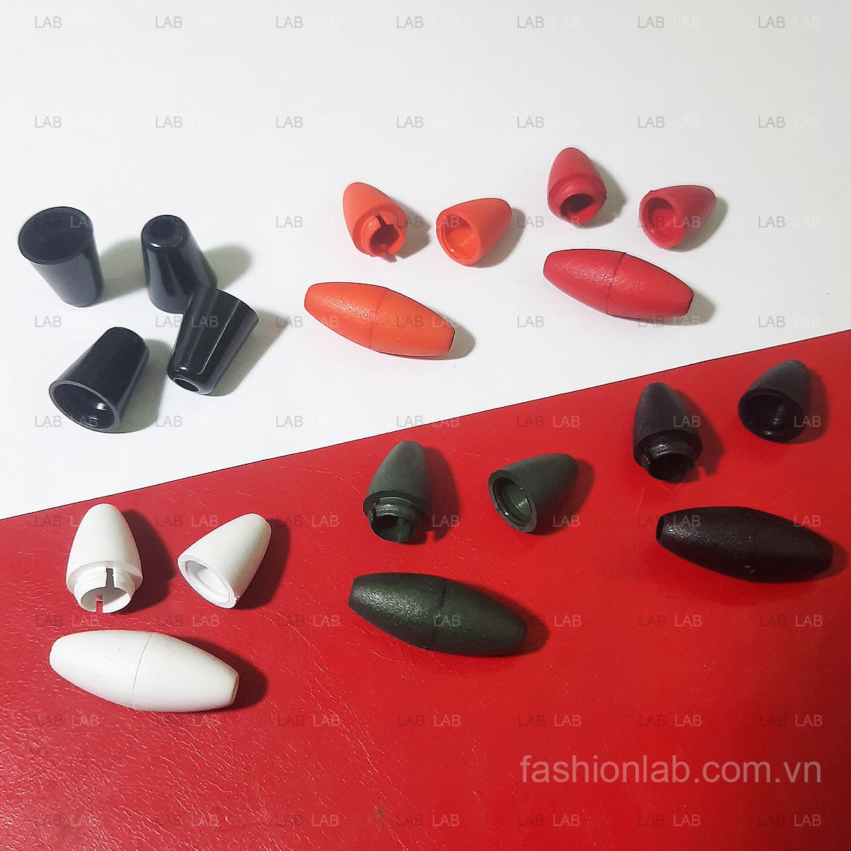 Chốt nhựa chống tuột đầu dây (cặp) #020203