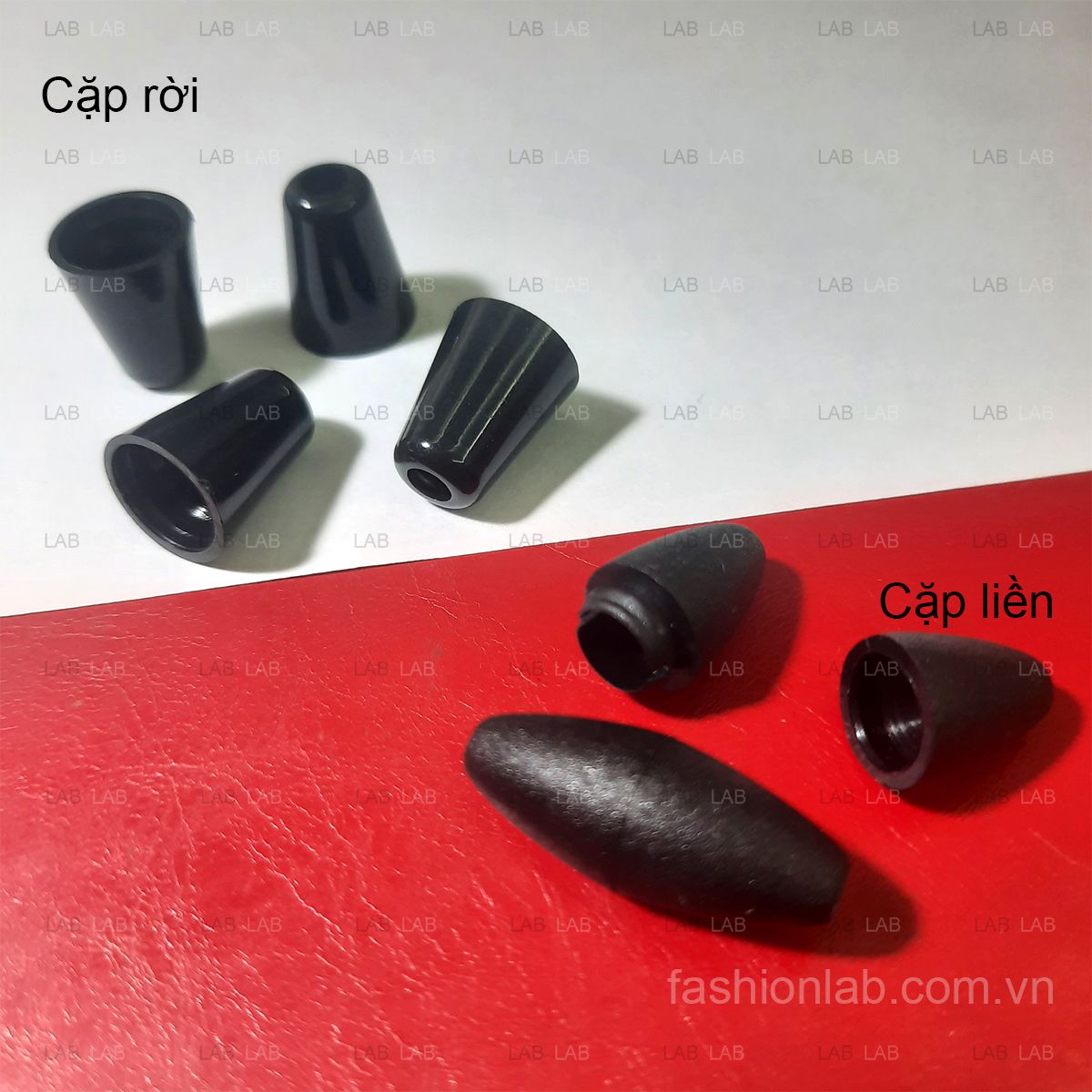 Chốt nhựa chống tuột đầu dây (cặp) #020203