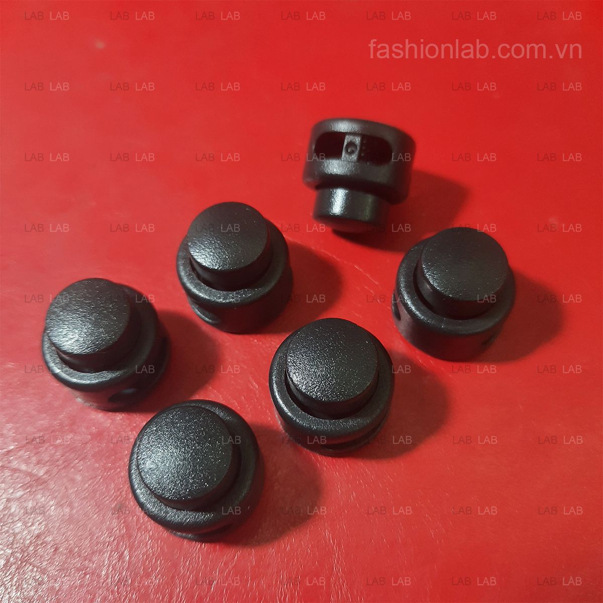 Chốt nhựa nút lò xo điều chỉnh dây rút #020203
