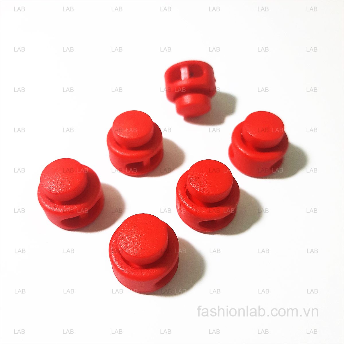 Chốt nhựa nút lò xo điều chỉnh dây rút #020203