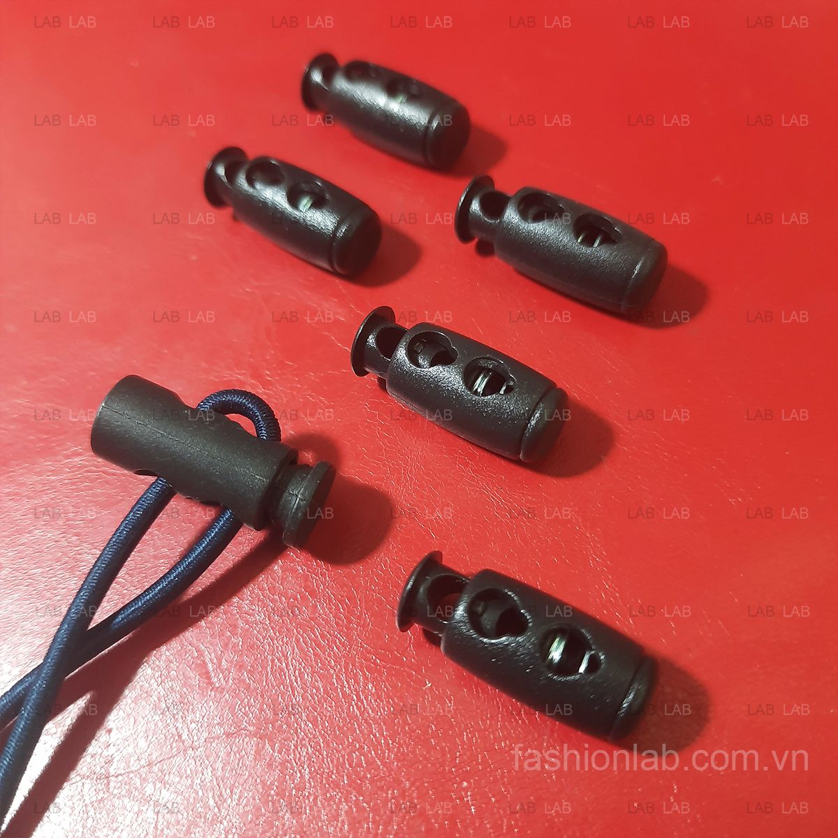 Chốt nhựa nút lò xo điều chỉnh dây rút #020203