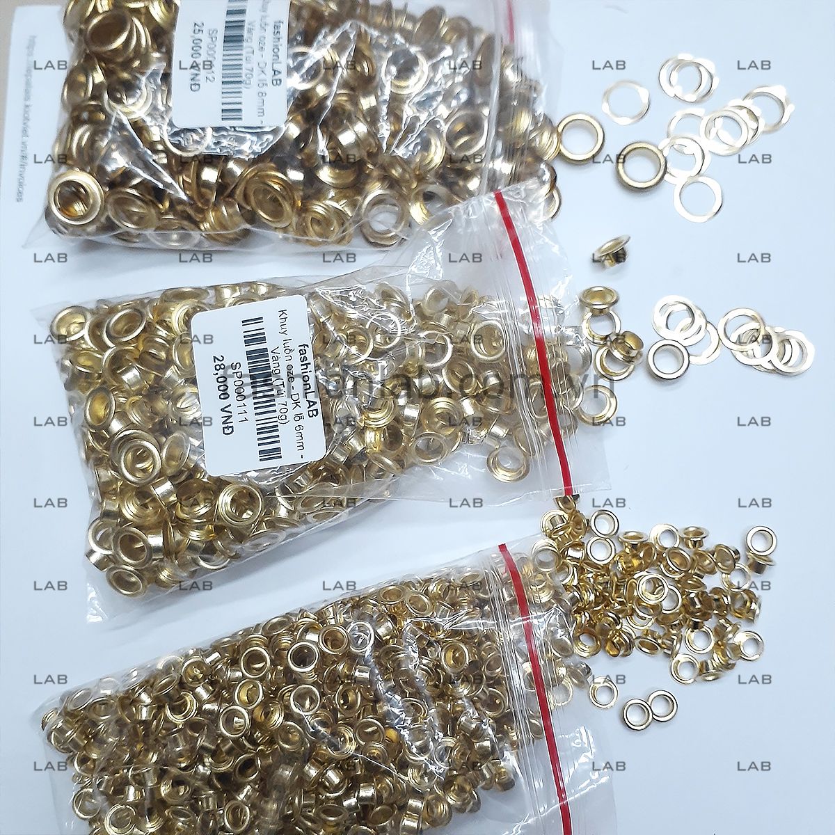 Khuy luồn oze kim loại size lớn #020204