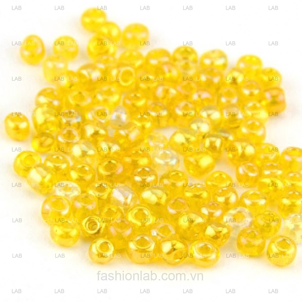 Hạt cườm pha lê tròn ánh sắc xỏ lỗ - 3mm #020302