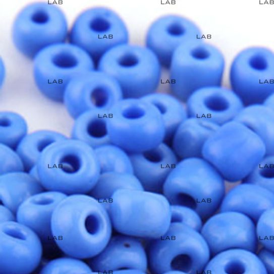 Hạt tròn sứ màu đặc xỏ lỗ 4mm #020302