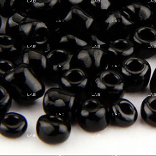 Hạt tròn sứ màu đặc xỏ lỗ 4mm #020302