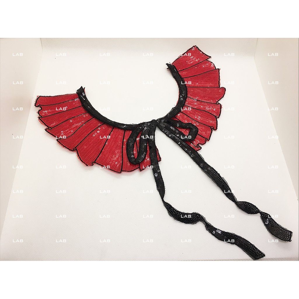 Set cổ, tay áo Sequin thêu 06 #020401