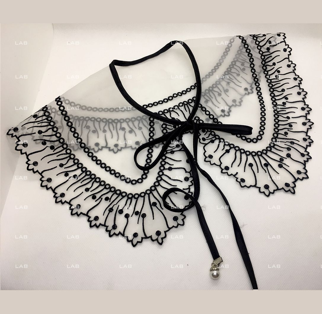 Cổ áo thêu 07 #020401