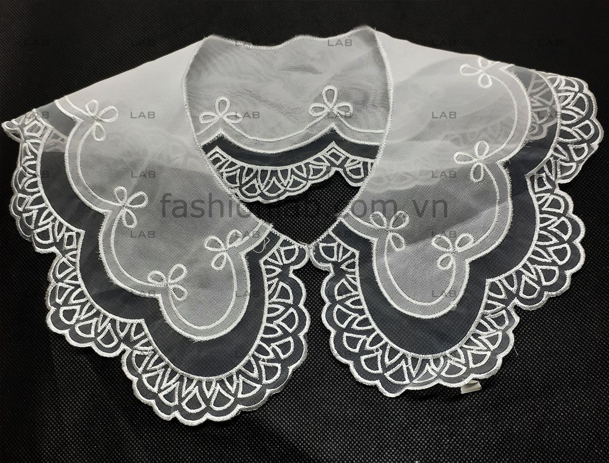 Cổ áo thêu #020401