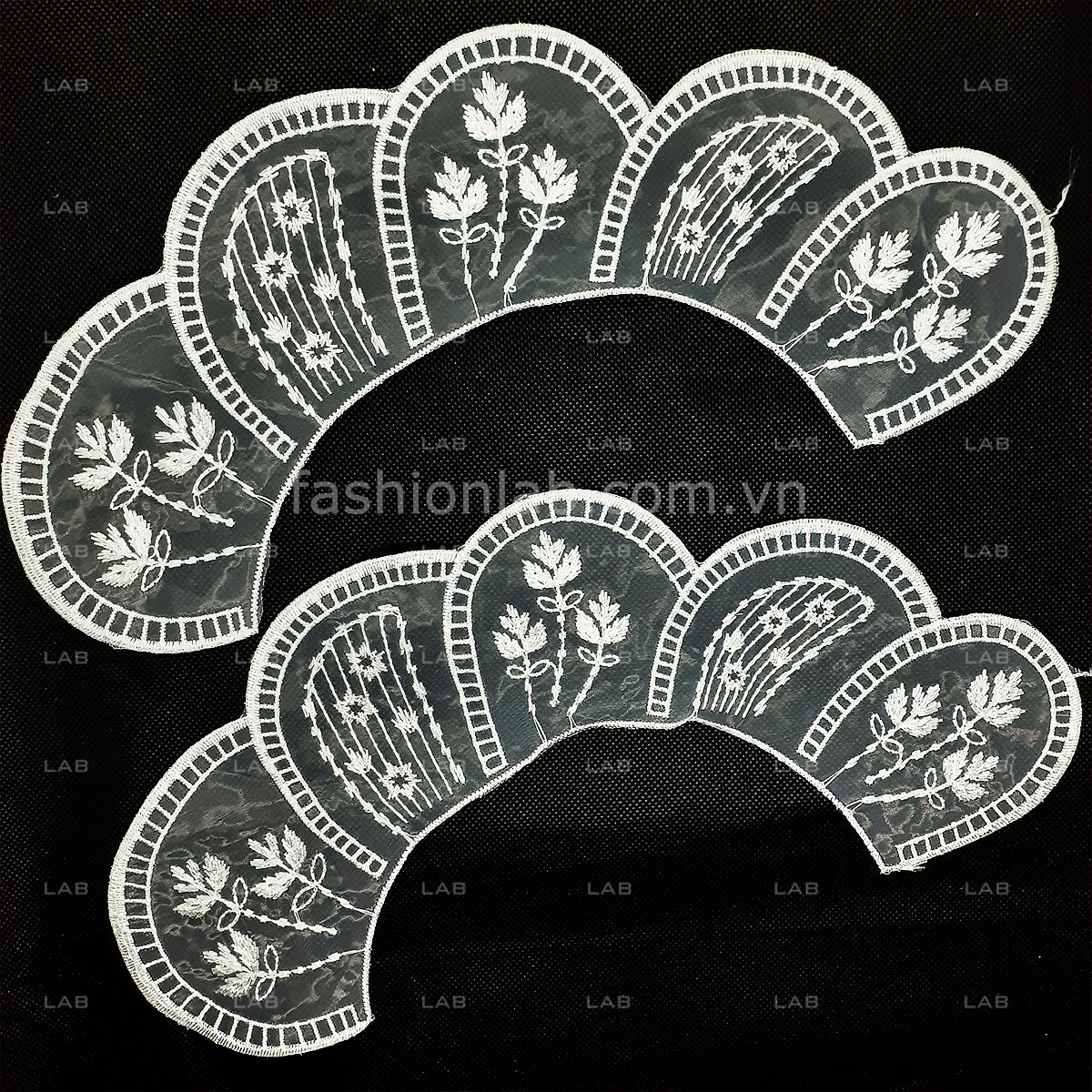 Cổ áo thêu #020401