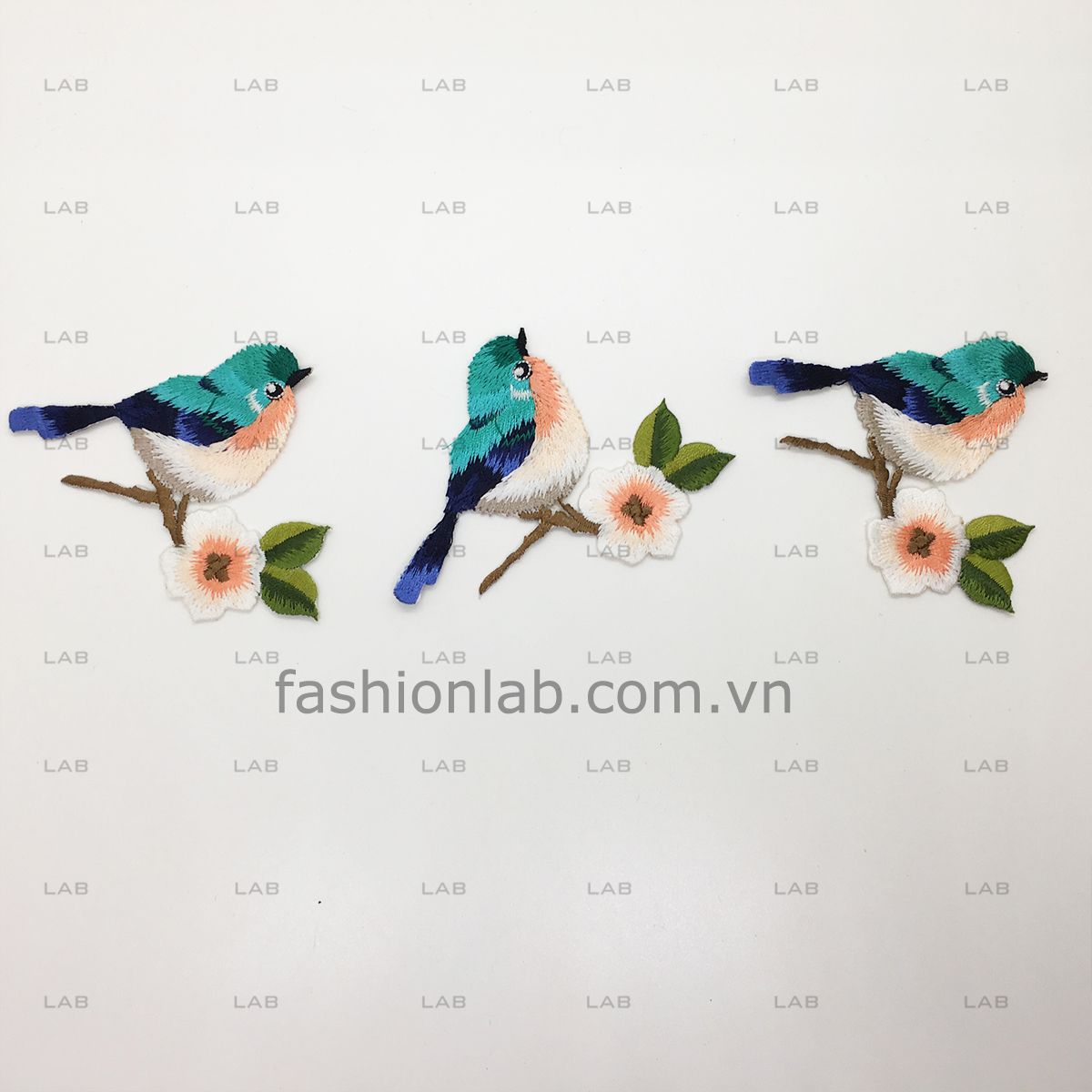 Hình thêu chim #020501