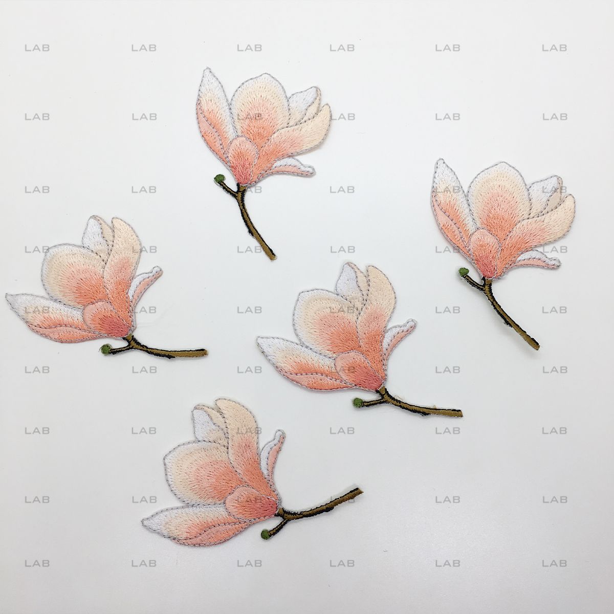 Hình thêu mộc lan #020501