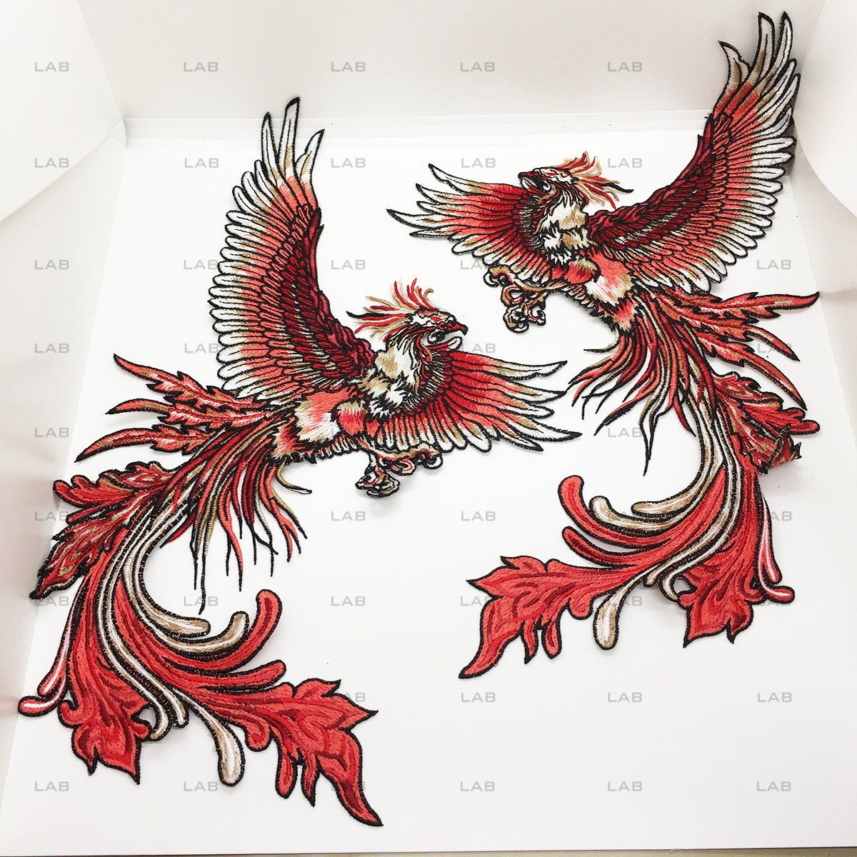 Hình thêu phượng (1 pcs) #020501