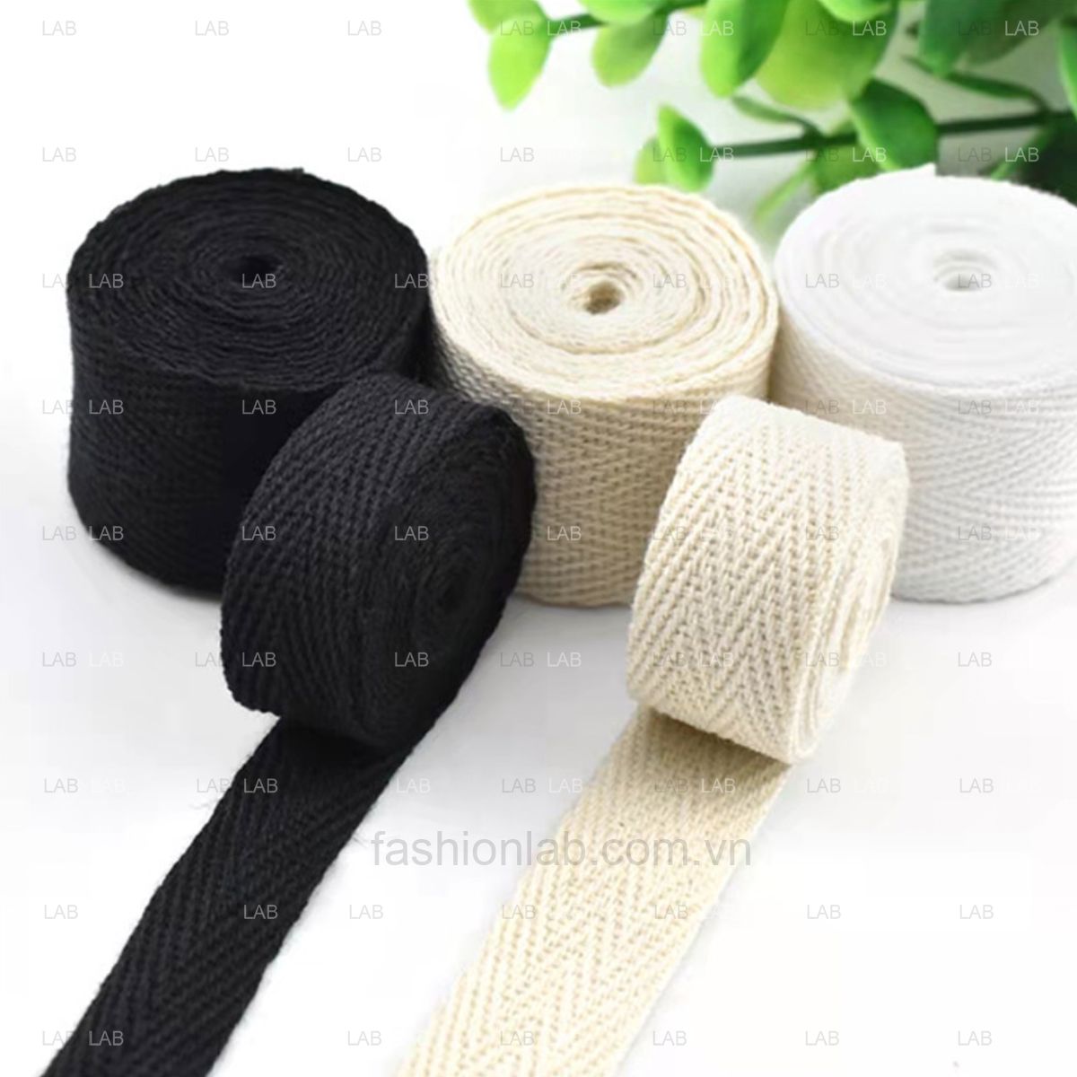 Dây xương cá vải cotton (5m) #020602