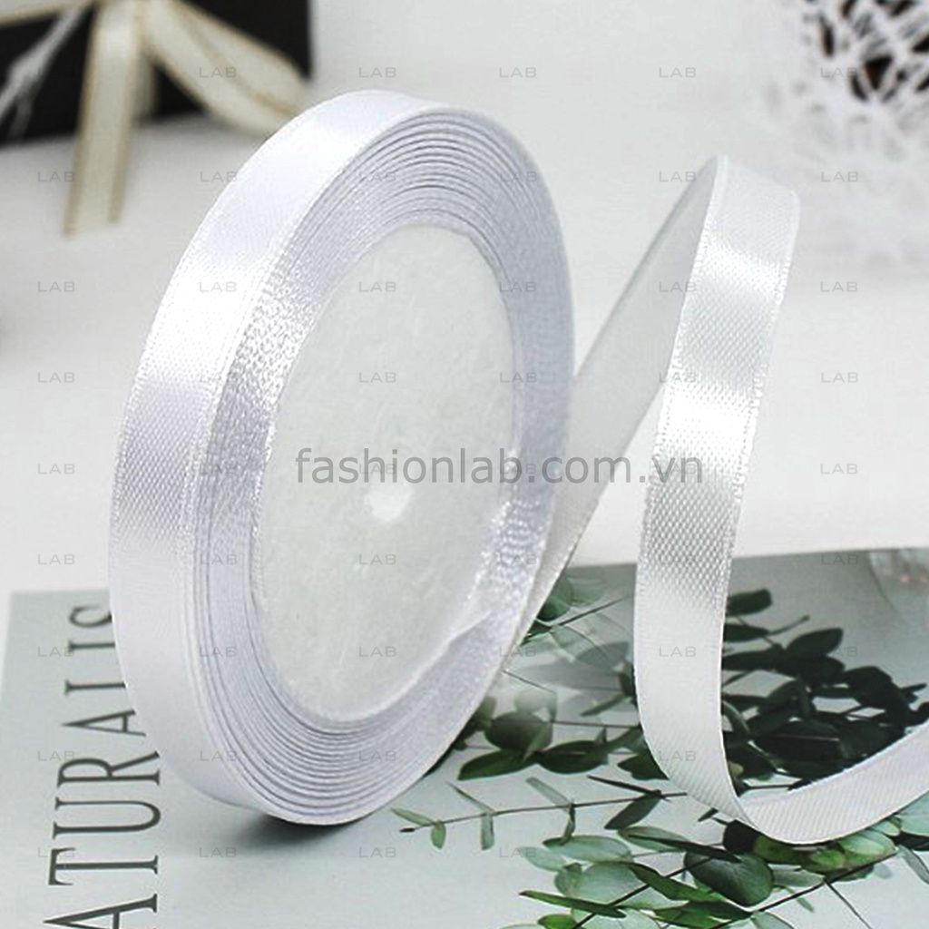 Ruy băng satin bản 5cm gói quà, làm nơ, hoa, thủ công trang trí #020602