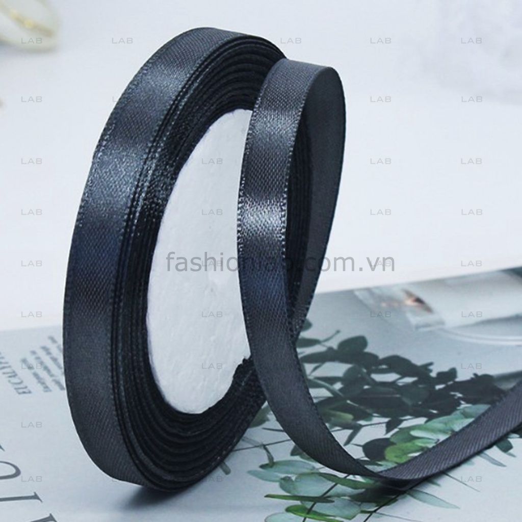Ruy băng satin bản 5cm gói quà, làm nơ, hoa, thủ công trang trí #020602