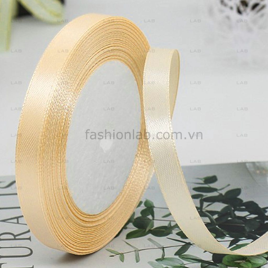 Ruy băng satin bản 5cm gói quà, làm nơ, hoa, thủ công trang trí #020602
