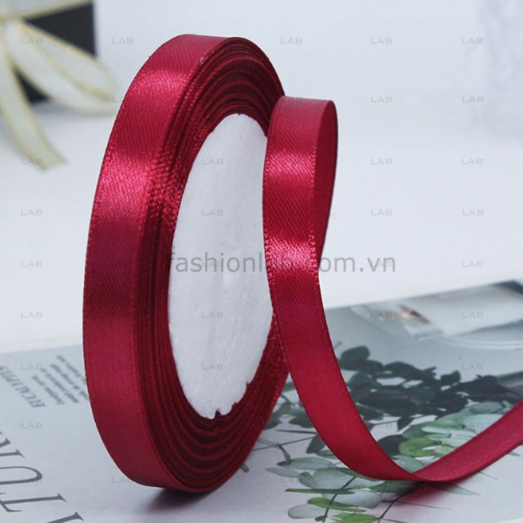 Ruy băng satin bản 5cm gói quà, làm nơ, hoa, thủ công trang trí #020602