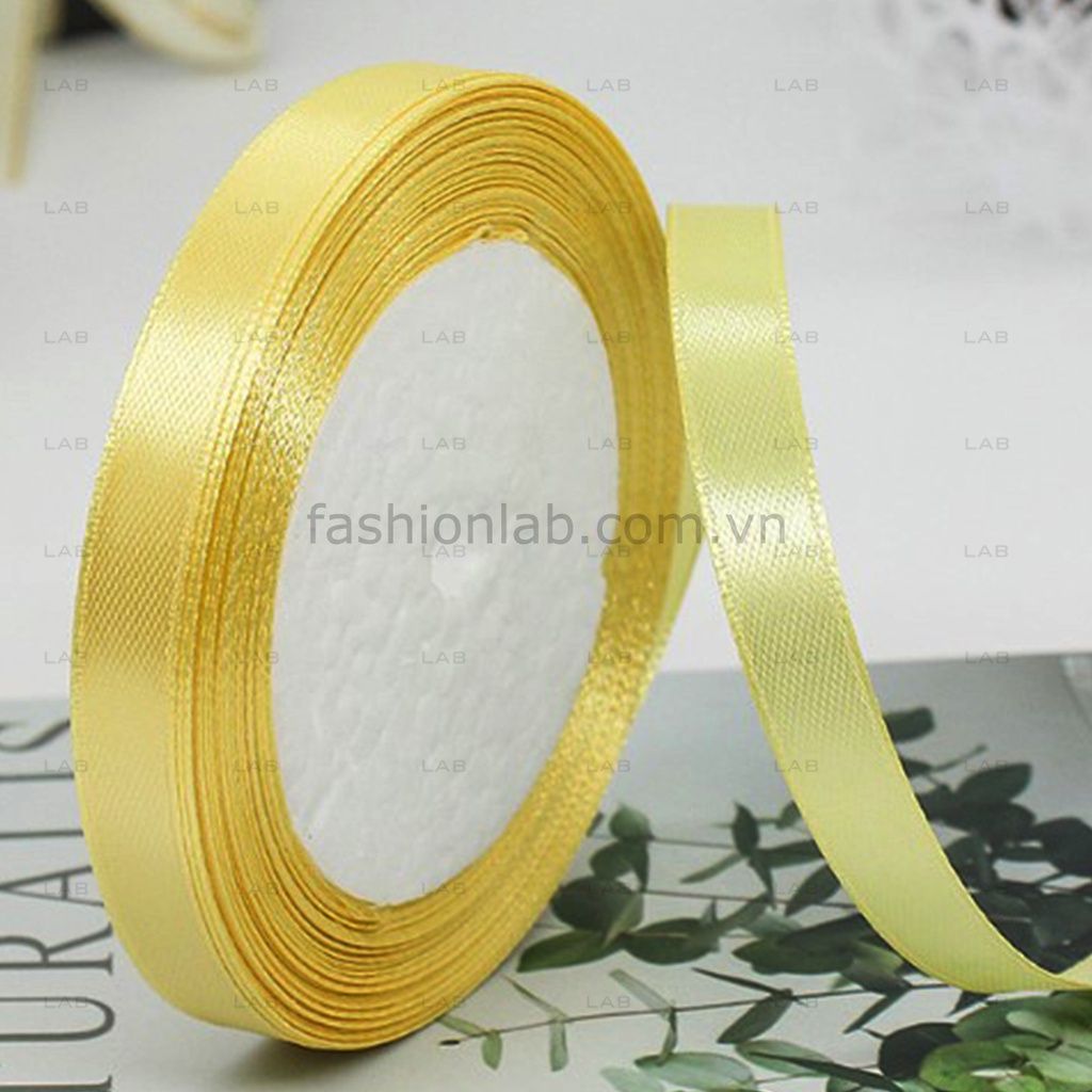 Ruy băng satin bản 5cm gói quà, làm nơ, hoa, thủ công trang trí #020602