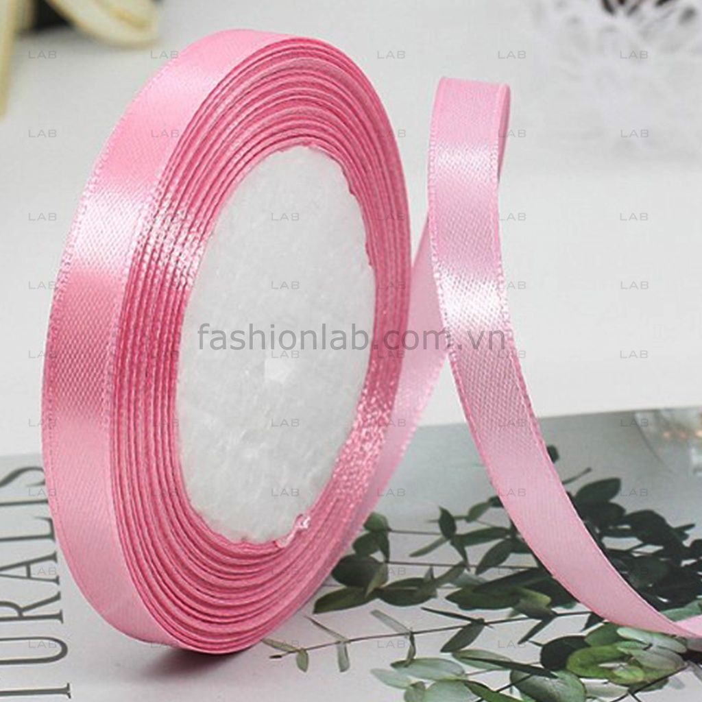 Ruy băng satin bản 5cm gói quà, làm nơ, hoa, thủ công trang trí #020602