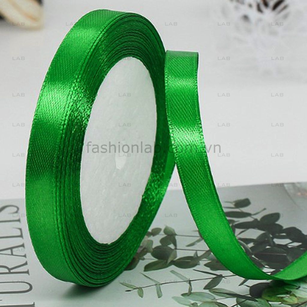 Ruy băng satin bản 5cm gói quà, làm nơ, hoa, thủ công trang trí #020602