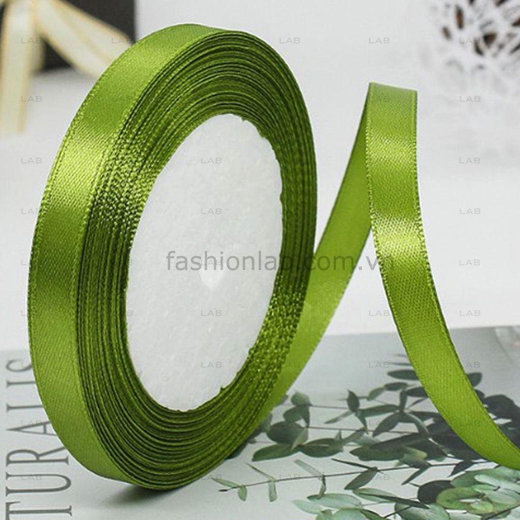 Ruy băng satin bản 5cm gói quà, làm nơ, hoa, thủ công trang trí #020602