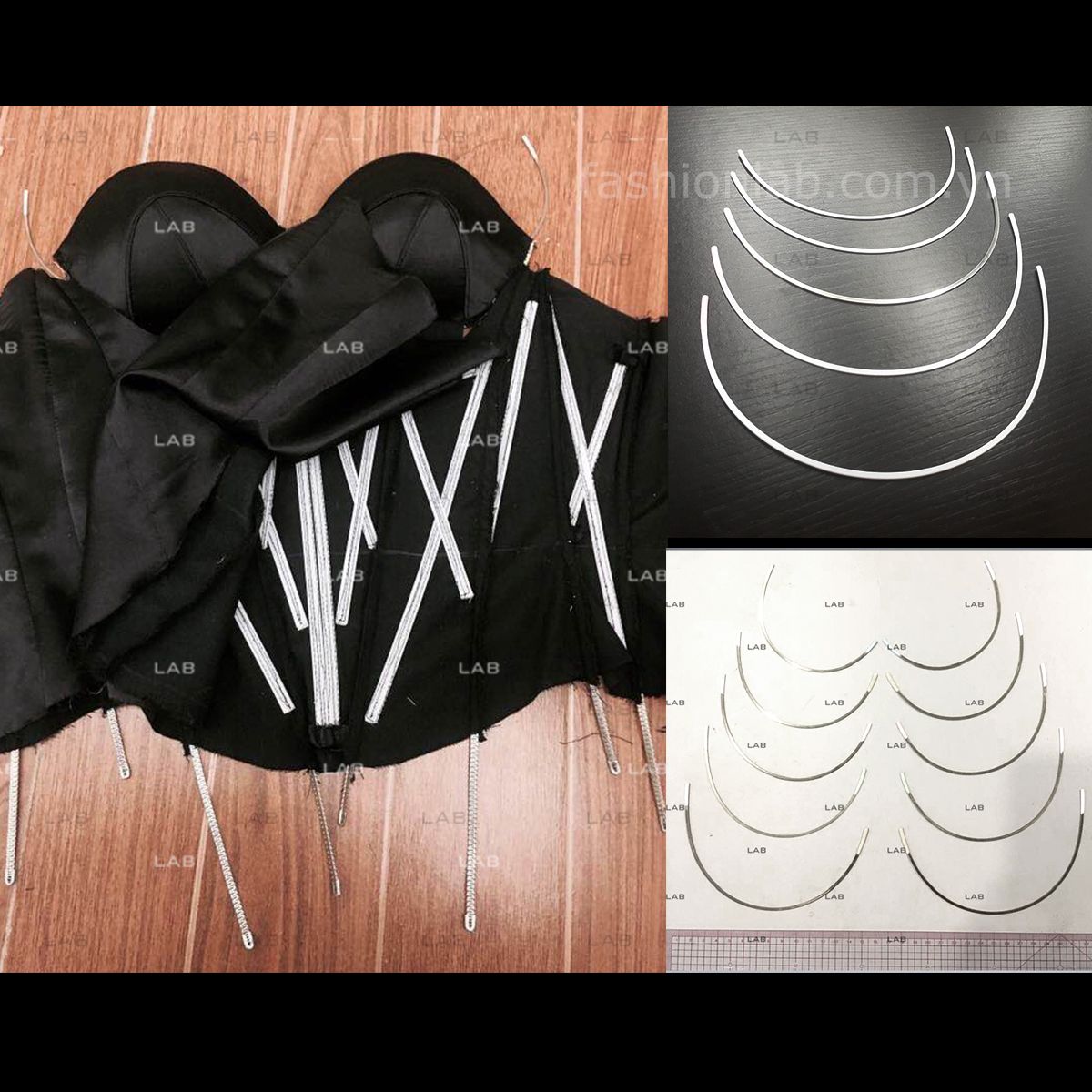 Gọng bra - áo lót nâng ngực - Cup B #021101