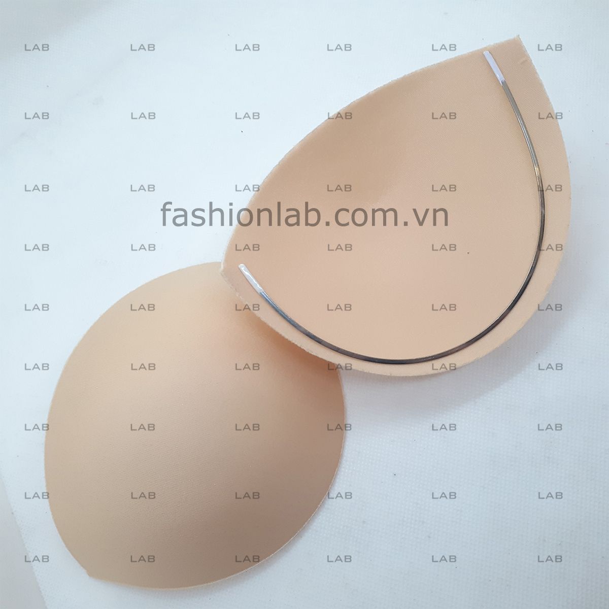 Mút nửa ngực dáng C không viền - loại mềm - đen #020702