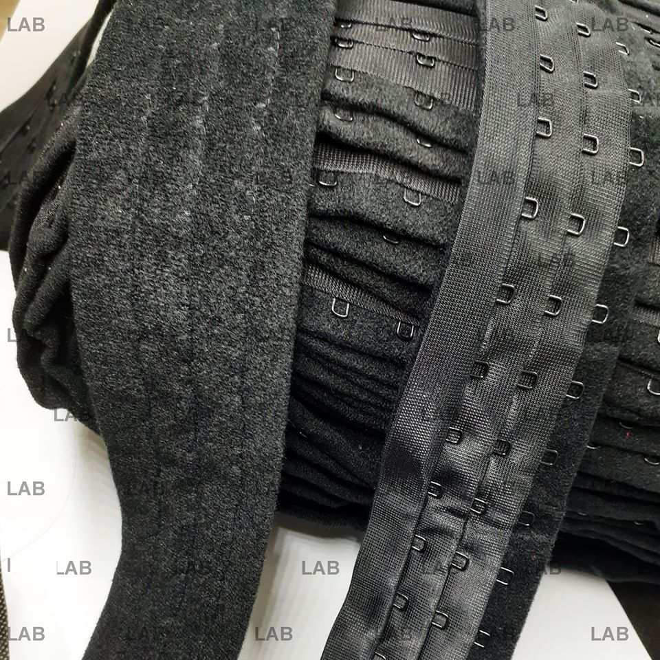Móc cài corset, bra dải liền - inox #020205