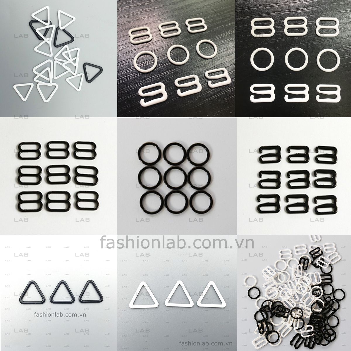 Khuyên bra kim loại số 8 #020205