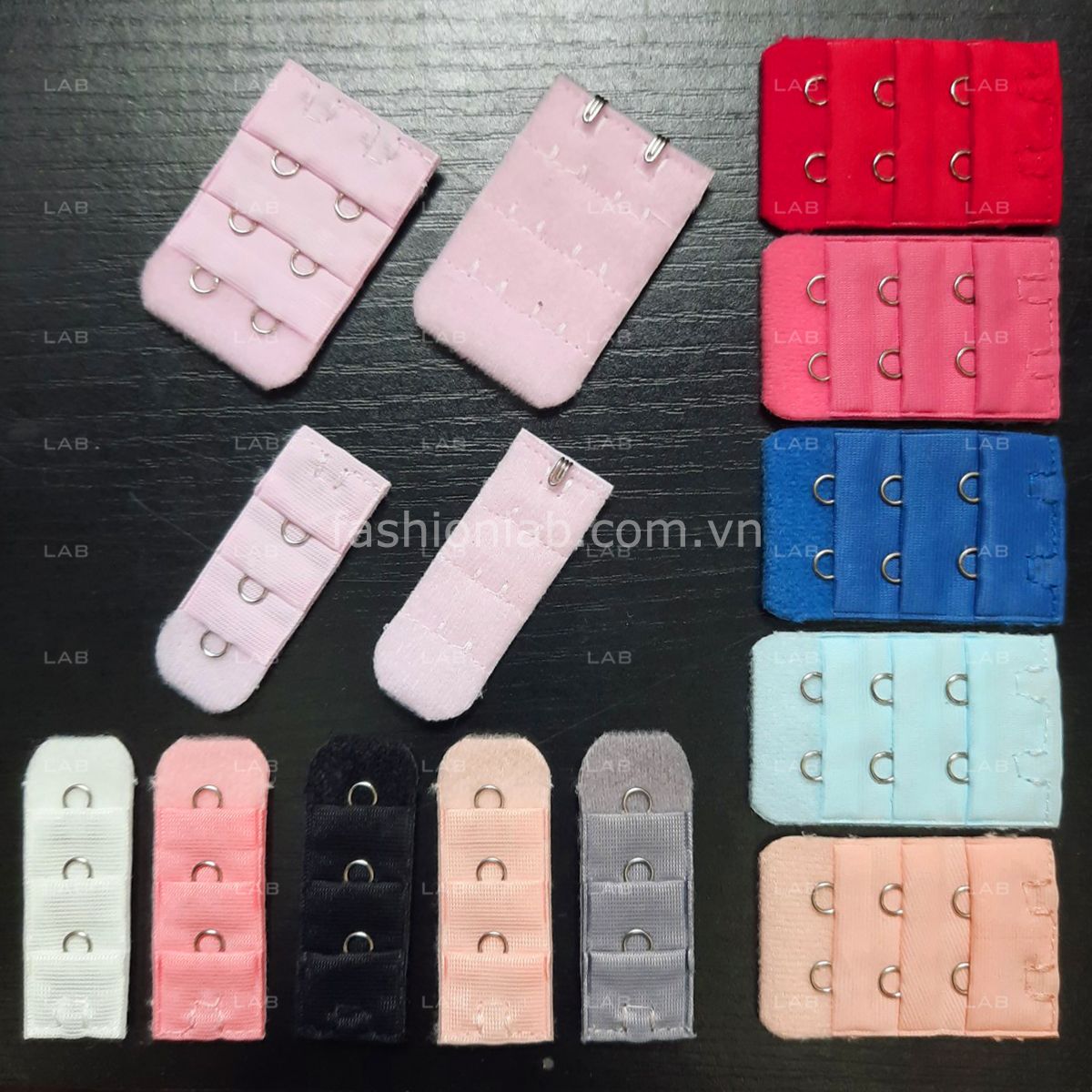 Móc cài hai đầu nới rộng áo bra - hai hàng #020205