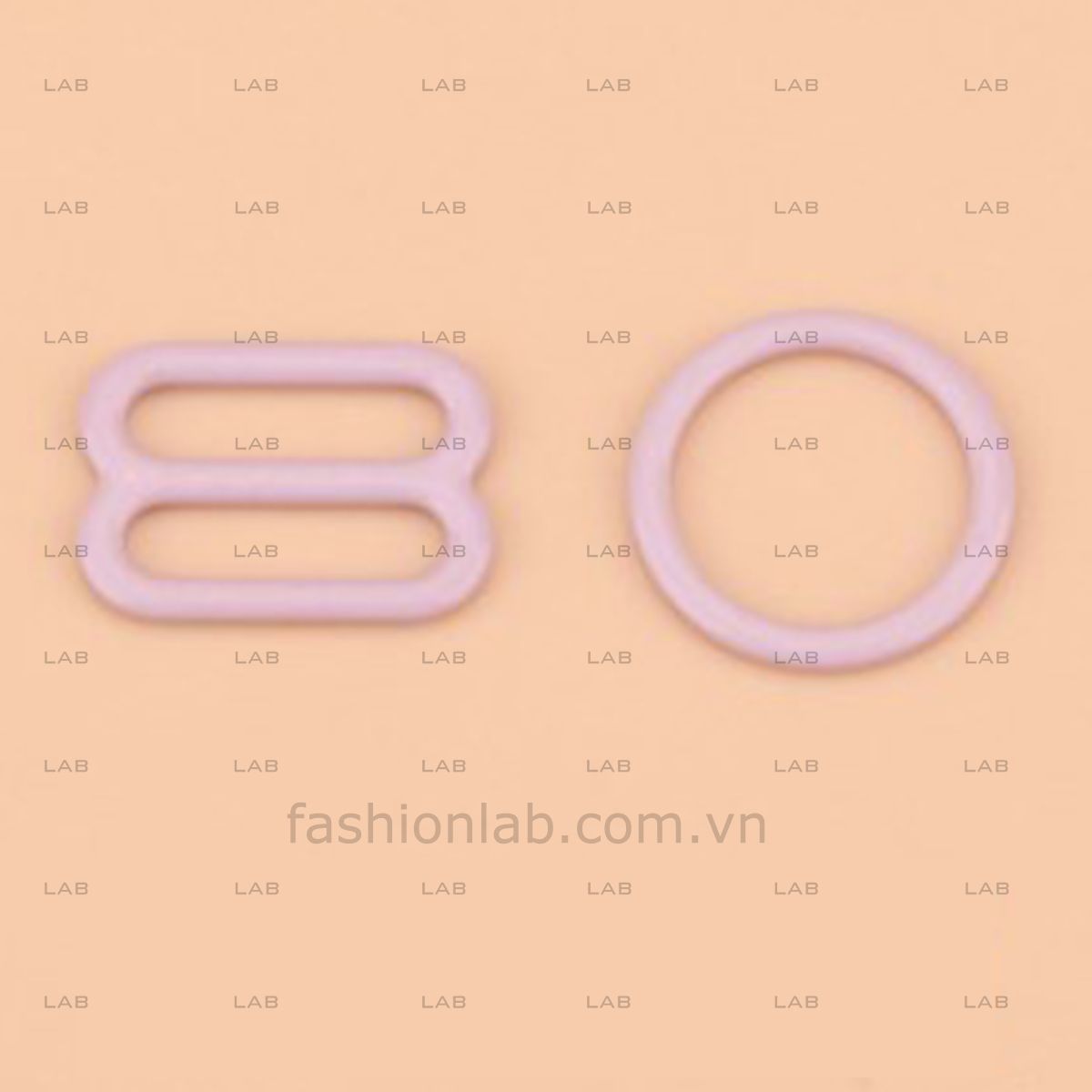 Bộ khuyên O+8 kim loại sơn tĩnh điện 1cm #020205