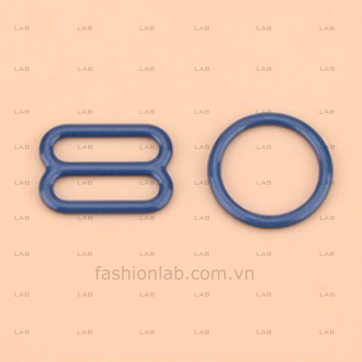 Bộ khuyên O+8 kim loại sơn tĩnh điện 1cm #020205
