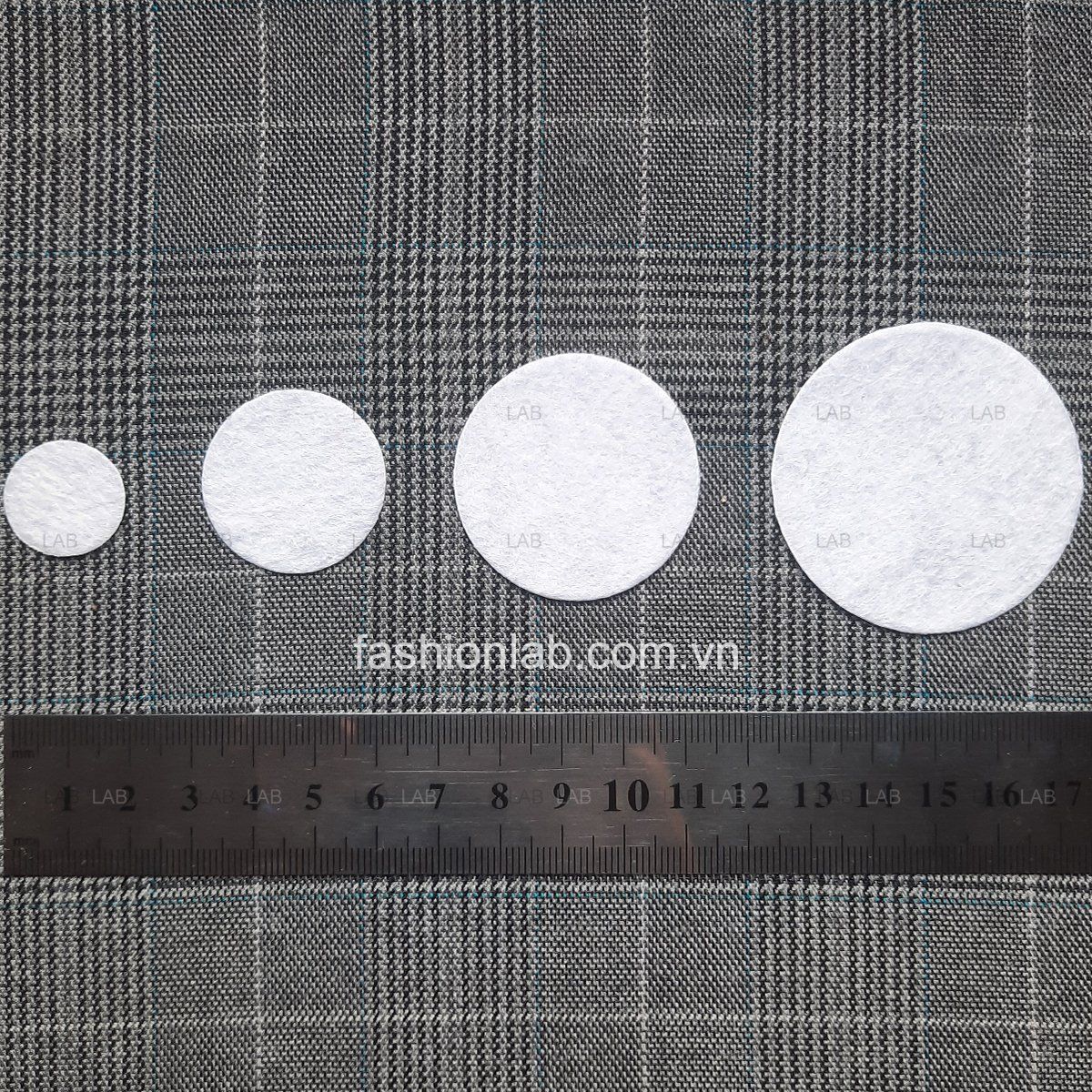 Đế gắn hoa vải dạ không dệt (100 chiếc) #020901