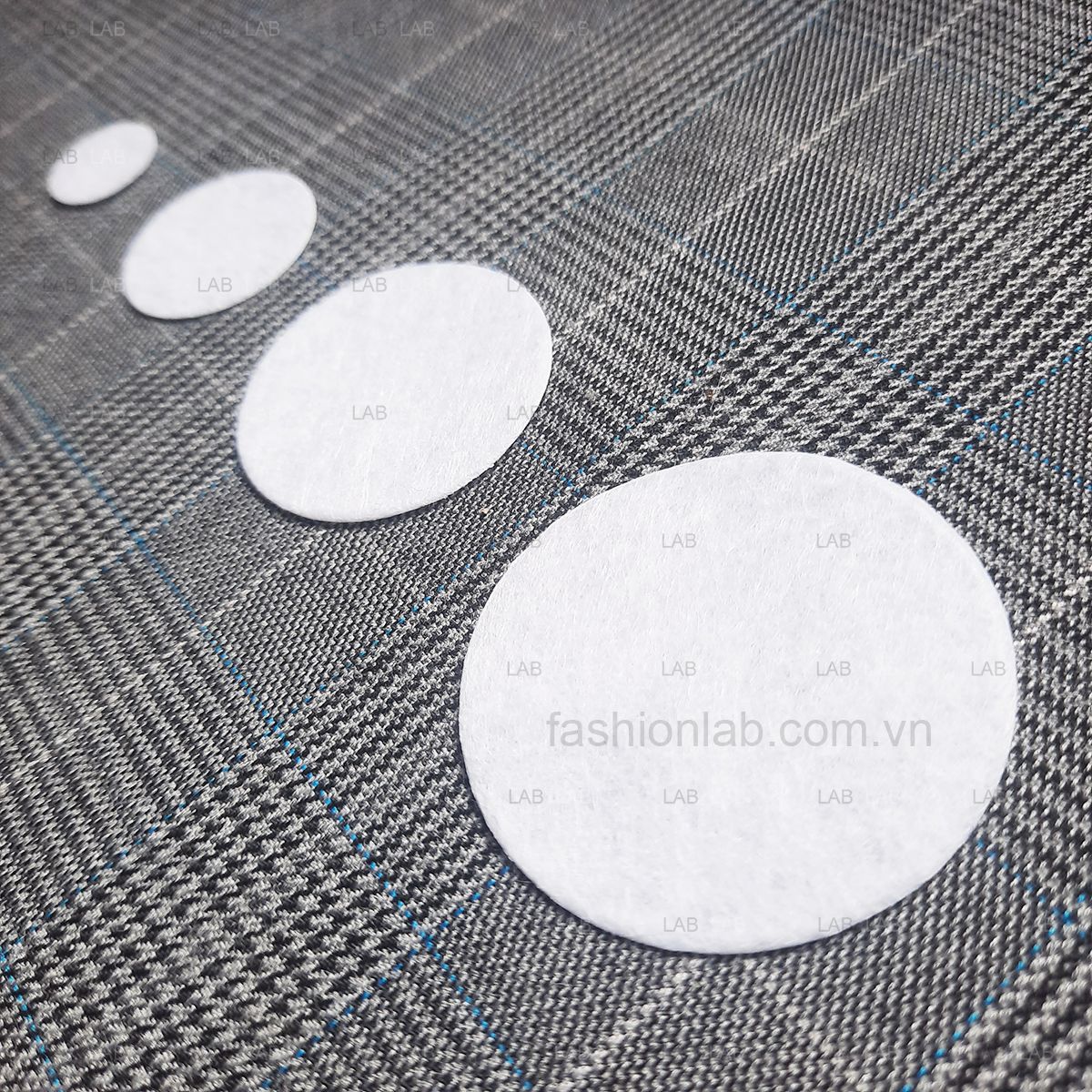 Đế gắn hoa vải dạ không dệt (100 chiếc) #020901